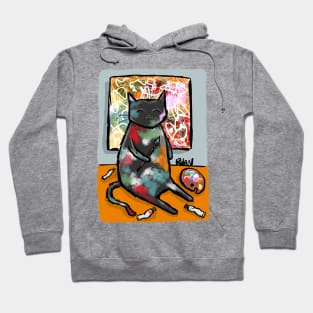 The Cat Artist Hoodie